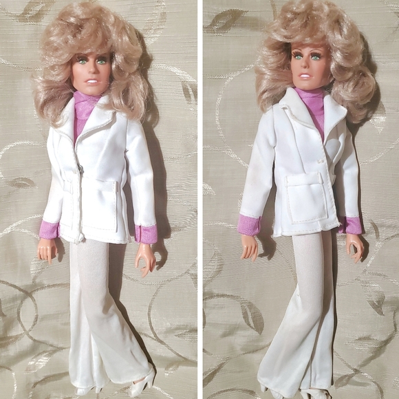 Vintage 1977 Mego 12" Charlie's Angel Farrah Fawcett Celebrity Doll - Picture 3 of 6
